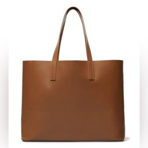 EVERLANE Leather Day Market Tote - NWT - Cognac